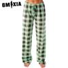 Женские брюки в клетку на весну и осень, длинные повседневные брюки, домашние брюки