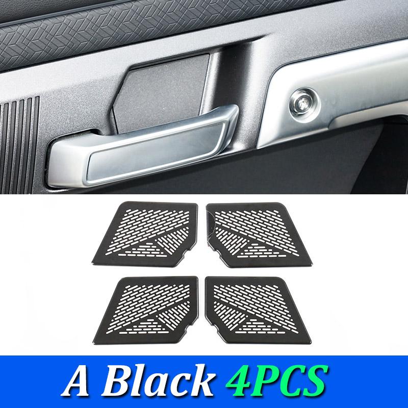 For Chery JAECOO J7 2024 Car Inner Door Bowl Stickers Stainless Steel Frame Handle Tweeter Covers Trims Interior Decoration