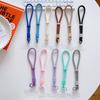 Adjustable Short Hand Wrist Strap for Mobile Phone Candy Color Simple Universal Lanyard Anti-Lost Strap Rope for Cell Phone