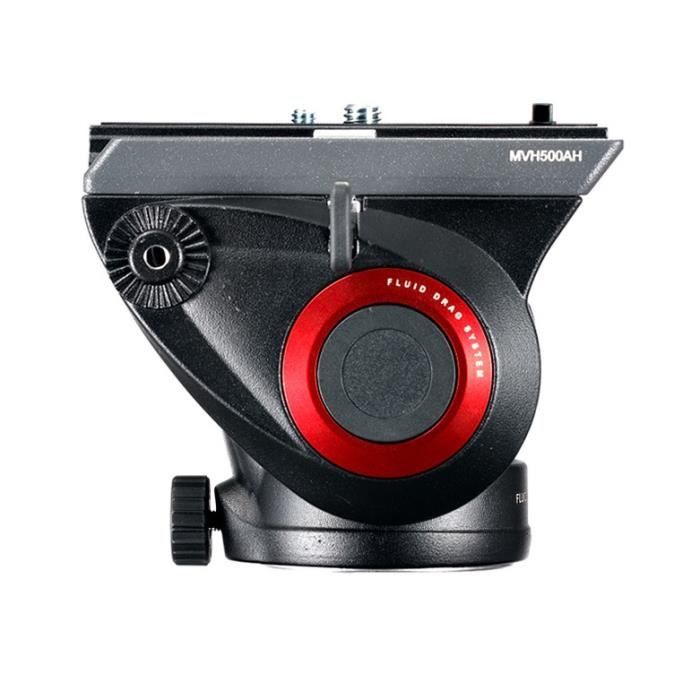 Manfrotto MVH500AH, 95 мм, 900 г, Алюминий, Черный
