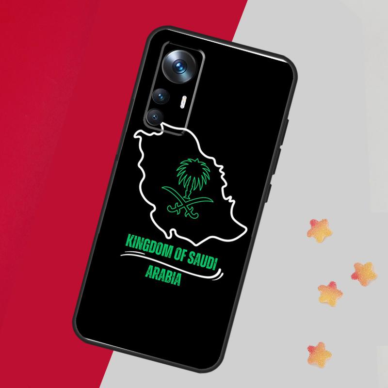 Чехол-книжка с флагом Саудовской Аравии для Xiaomi 13 14 Pro 13T 12T 11T 12 Lite 12X POCO X5 X3 F5 Pro F4 X4 M5 M5s F3