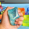 Aurora Sequins Squeeze Cube: Educational Decompression Toy