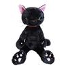 Плюшевая игрушка-кошка Naitou Design Scratch Cat (Миссисипи), 28 см Черная мягкая игрушка, Уникальный иллюстративный дизайн от Тамихо Майта, Мягкая коллекционная фигурка