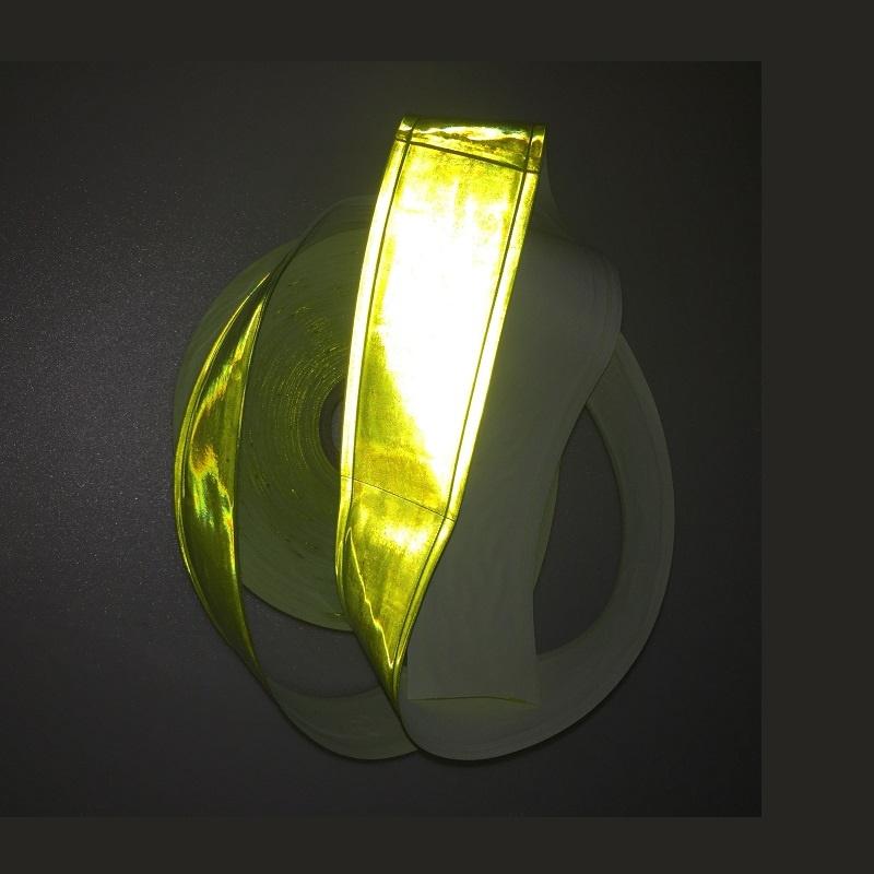 5СМ*5М Светоотражающая предупреждающая лента из ПВХ Дорожное движение Одежда Сумка Обувь Светоотражающие полосы Мебель Стена Декоративная пленка