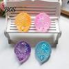 Anxiety Relief Toy Mini Hedgehog Squeeze with Glitter, Soft Stretchy Clear Rabbit Sensory Fidget Toy, Sugar Stress Ball Slow Rebound