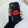 Ae87 Lips Kiss Digital Art Защитные чехлы для телефонов для Samsung S23 S24 Ultra A55 A14 A25 A13 Infinix Hot 40 Pro Tecno Spark 20C Wave Задняя крышка из ТПУ