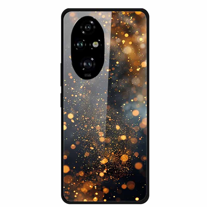 Glass Phone Case For Honor 200 PRO Back Shield Cover Cases for Huawei Honor 200Pro Bumper Funda Hard Tempered Fashion Coque Capa