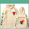 Толстовка Verano Sin Ti Un Men Женская Мода Худи Bad Bunny Детские Худи Хип-Хоп Толстовки с Длинным Рукавом Худи с Капюшоном Девочка Пальто