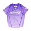 Quick-Dry Baseball Jersey Mesh Breathable Performance Tee With Digital Print Loose Fit Men Sports