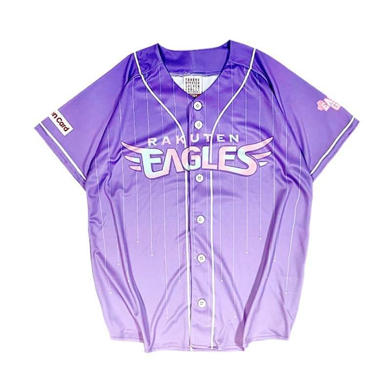 Quick-Dry Baseball Jersey Mesh Breathable Performance Tee With Digital Print Loose Fit Men Sports
