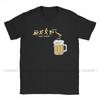 Funny Friday Beer Alcohol Weekend T Shirts Men 100% Cotton Vintage T-Shirt Round Neck Tees Short Sleeve Tops Plus Size
