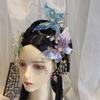 Colorful Butterfly Tassel Hair Clip Sweet Mermaid Hair Accessories Butterfly Hair Claw  Retro Style