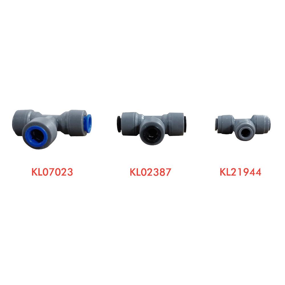 kegland Barware Duotight/Monotight 6.35/8/9.5mm Female Tee Piece Plastic Connector Tube Fitting
