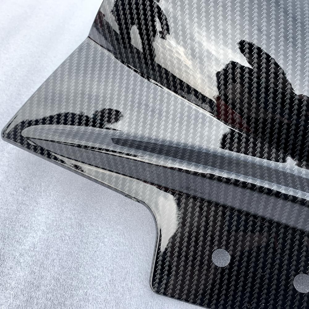 For Kawasaki Ninja 300 250 EX300 EX 300R 2013 2014 2015 2016 2017 Screen motorcycl Windshield WindScreen Carbon Fiber