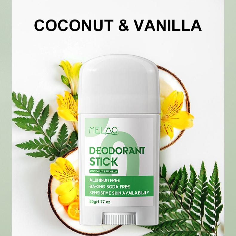 Твердый бальзам для дезодорации запаха подмышек Антиперспирант стик Без алюминия Нежный аромат