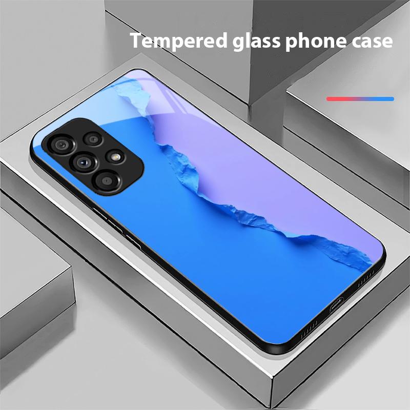 Черно-белые изображения Для Samsung Galaxy S10 S20 Plus S21 FE S22 23 24 FE S25 Ultra Черный закаленное стекло чехол для телефона жесткий корпус