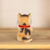 Debarie Maneki Neko Cat Figurine Healing Prosperity Good Fortune Protection Against Illness Luck Financial Improvement Brings Happiness Entrance Year