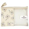 Patterns Clear Color Flat Pouch Merry Flower Off [2025] Wpc. W149-372-204