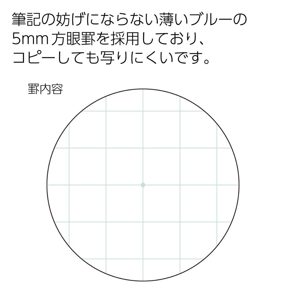 KOKUYO Писчая бумага А4 сетка 5 мм 300 листов SE-W309S5