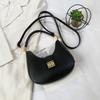 2023 New Fashion Shoulder Bag Casual Crossbody Bag Simple Chic Handbag Street Style Trendy Crescent Bag