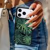 Чехол для телефона Монстера Цветок Тропические Зеленые Листья Для iPhone 17 Air 14 15 13 12 Max Чехол Для Apple 16e 11 Pro Max Plus Coque