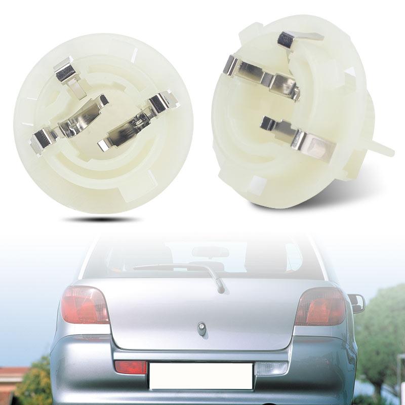 1 Pair Brake Light Bulb Holder For Toyota Yaris 2001 2002 2003 2004 2005 Rear Brake Stop Lamp Bulb Socket 9006981014 90069-81014