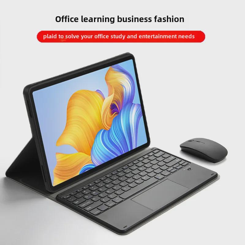 Кожаный чехол-клавиатура для планшета Honor Tablet 8 2022 года — защитный чехол Bluetooth 12 дюймов