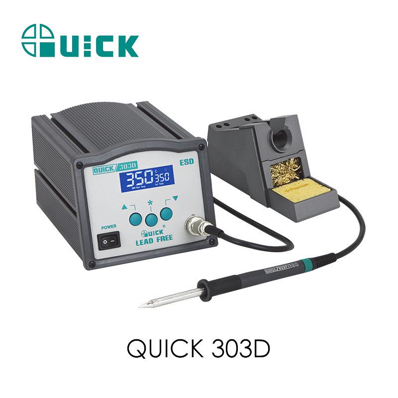 Высокочастотная паяльная станция QUICK Kuai Ke 303D с двойным цифровым дисплеем