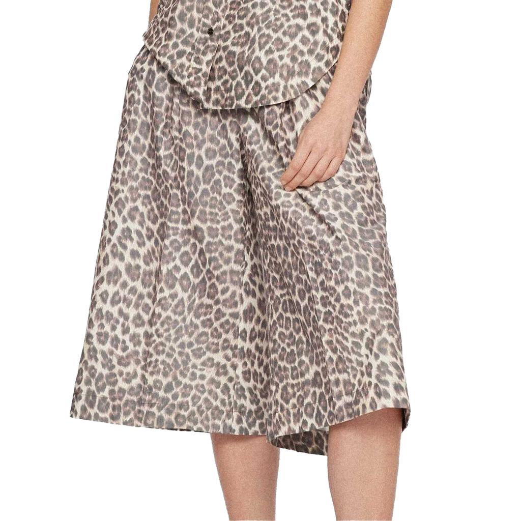 Boss Womens/Ladies Tanimala Leopard Print Shorts