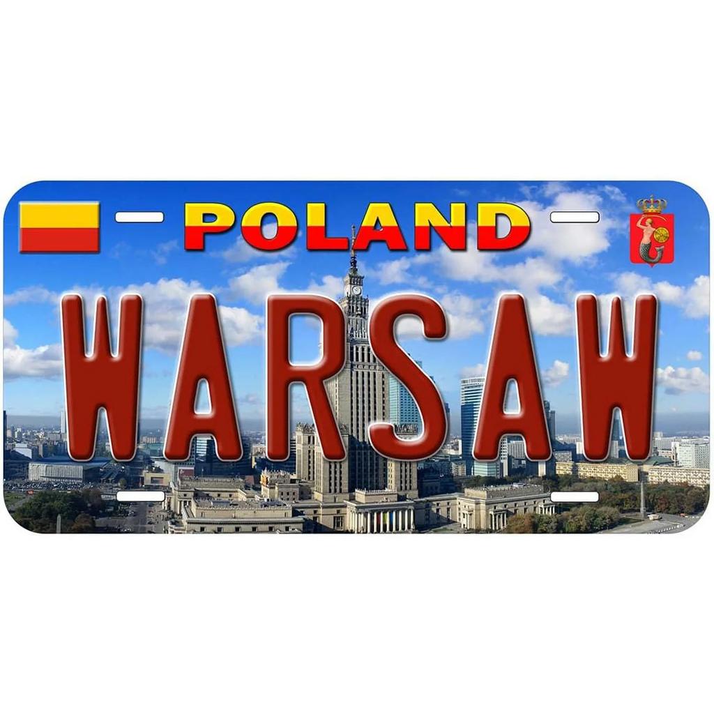 Vintage License Plates Decoration Signs Vintage Dubai Munich Madrid Moscow City Tags Metal Automotive Signs For Car Front
