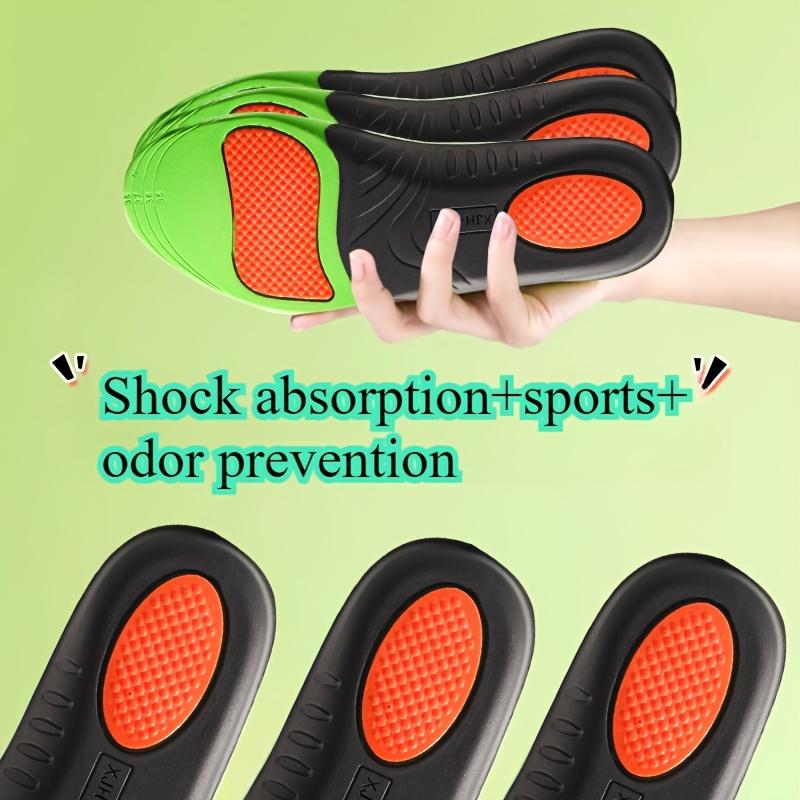 Sports Insole EVA - Shock-absorbing Insole with Arch Support and Heel Cushioning, Enhancing Comfort, Shock-absorbing Softness, Anti Slip and Anti