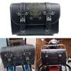 Universal Motorcycle Saddlebag Model Side PU Leather Luggage Saddle Bag Storage Tool Pouch For Harley Sportster XL883 XL1200