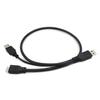 Кабель для мобильного жесткого диска 60 см USB3.0 A «папа» к Micro B, 5 Гбит/с, Y-образная форма, двойное питание, высокоскоростной портативный внешний шнур адаптера для конвектора для жесткого диска