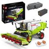 Mould King 17014 Technic RC Комбайн MOC Электрический комбайн Тяжелая строительная техника Технология Строительный набор Claas Lexion 760
