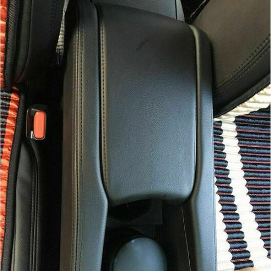 3pcs Leather Car Armrest Box Cover Repalcement Pad For Honda Civic 10th w/ Tape