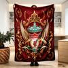 Liverpool Football Club Print Blanket - Soft & Comfortable, for Bedroom, Travel, Sofa, Home Decoration - Birthday Christmas Gift for Friend
