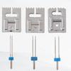 3Pcs Twin Needle Set with Pintuck Presser Foot for Household Sewing Machine 2/90 3/90 4/90 Sewing Machine Twin Needle