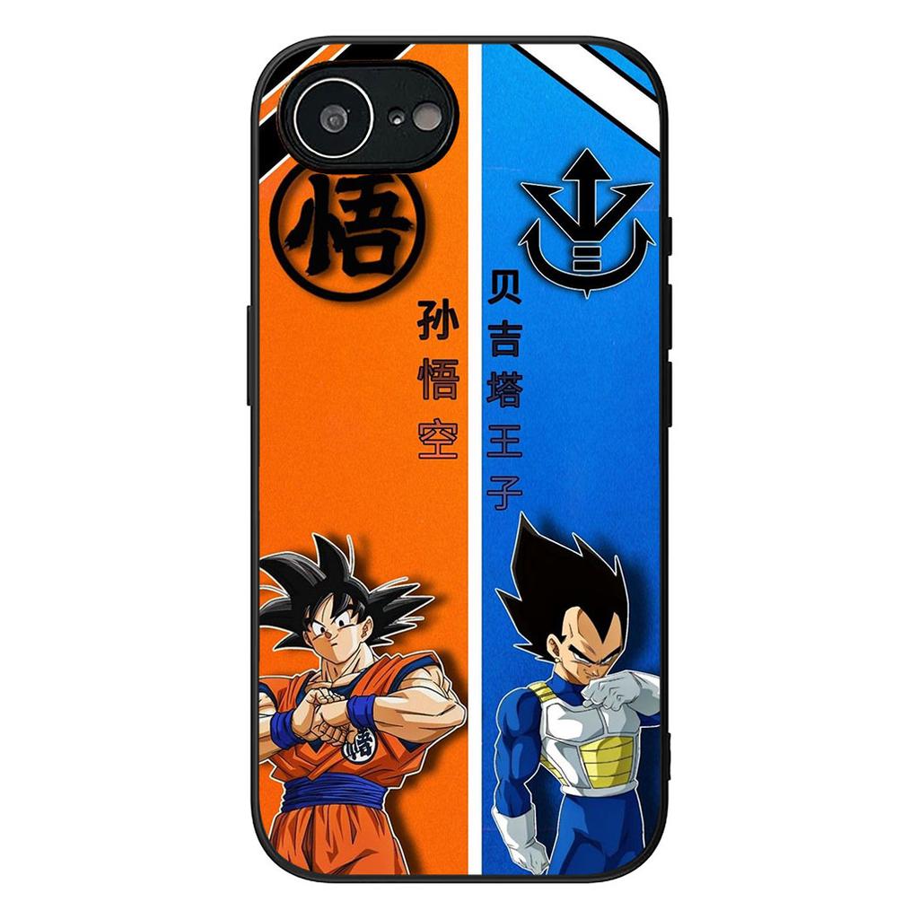 Мультяшный Дракон Gokus Ball Веджета Чехол для телефона для Apple iPhone 16 17 Air 14 15 Pro Max Plus 16+ 16E 14+ ProMax Защитный чехол