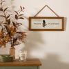 Yona WALL DECORATION 38x15 with a motivating inscription