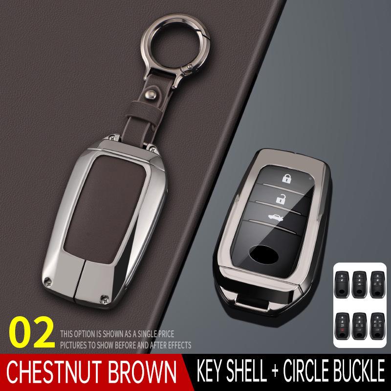 Toyota Key Cover for Camry, Corolla, Levin, Avalon, RAV4, Wildlander, Cupra, and Prado