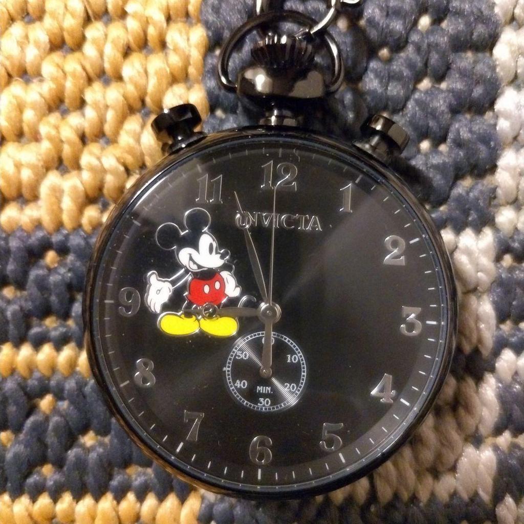 Использованные карманные часы INVICTA Микки Маус Disney