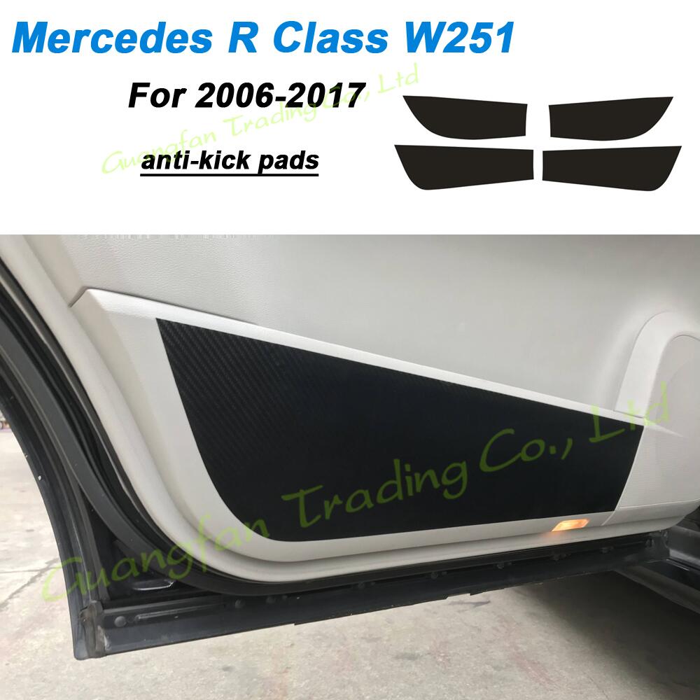 For Mercedes R Class W251 2006-2017 Car-Styling Carbon Fiber Car Interior Center Console Color Change Molding Sticker Decals