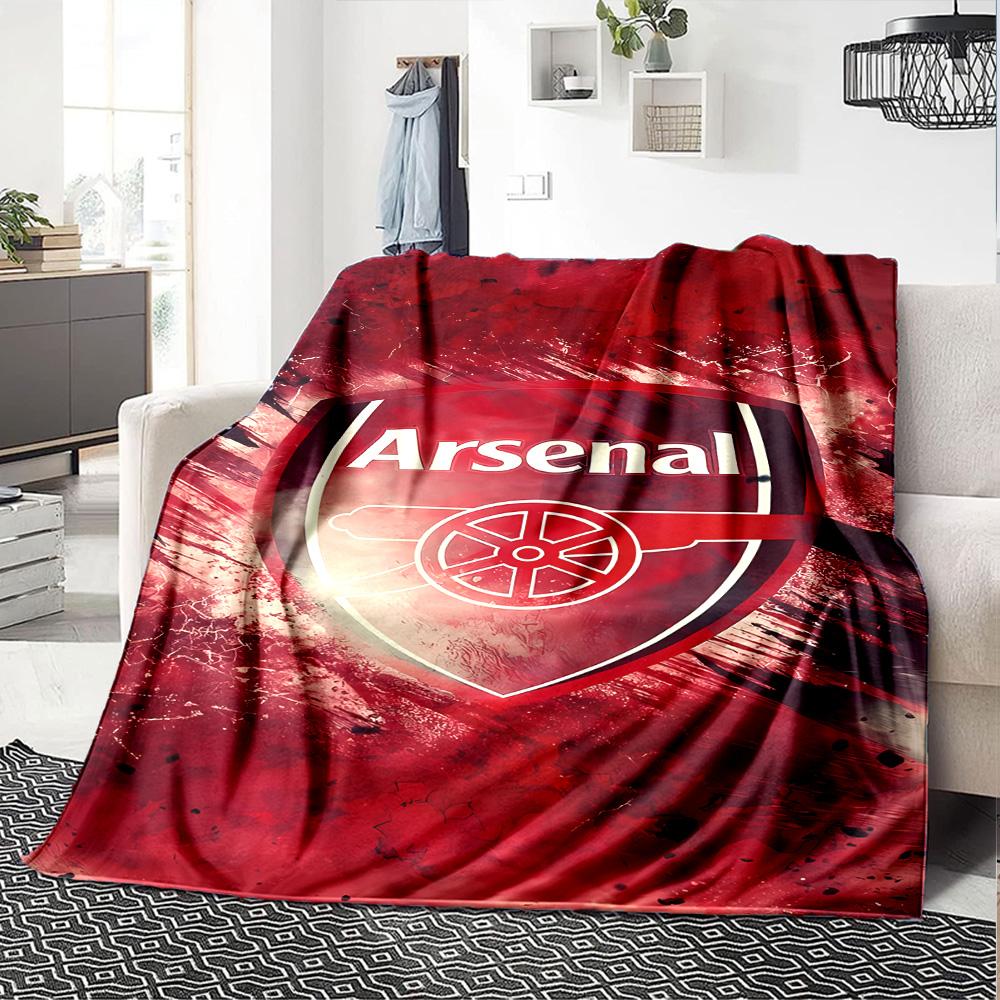 Arsenal Blanket Comfortable Great for Picnics Bed Office Chair for All Occasions Digital Print Ideal Gift For Birthday Valentine'S Day