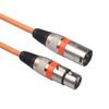6 шт., 1,5 м, набор кабелей XLR, красочные микрофонные кабели, световой кабель для сцены DMX, 3-контактный разъем «папа-мама» для звука