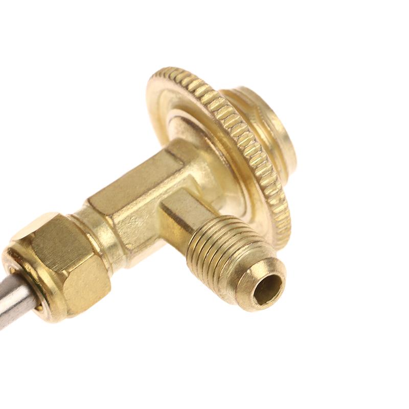 1 шт. Клапан для дозирования низкого давления Открывалка для бутылок Разъем 1/4 SAE Mayitr Прокалыватель баллона для хладагента для газа R22