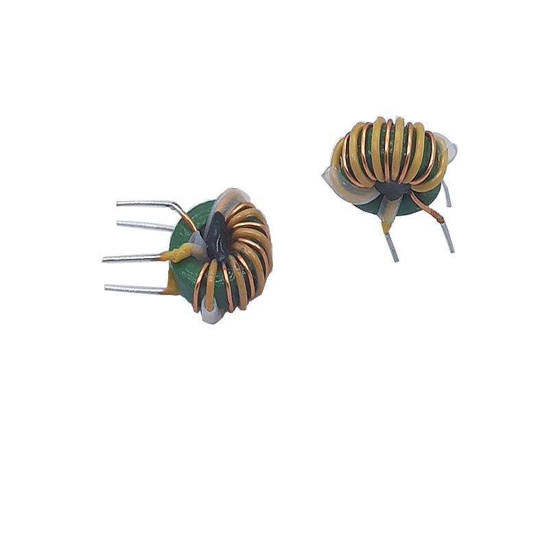 Toroidal Common Mode Inductor T6*3*2, 0.3 Inductance, 6 Parallel Winding Turns, 100uH, 1.7A Magnetic Ring Coil