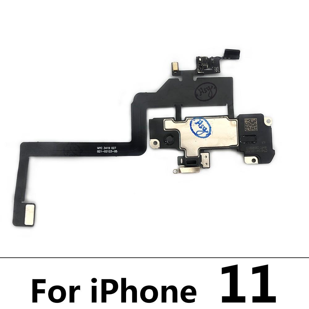 Шлейф с датчиком приближения и разговорным динамиком для iPhone X XR XS MAX 11 11 Pro max Mini Запчасти для замены