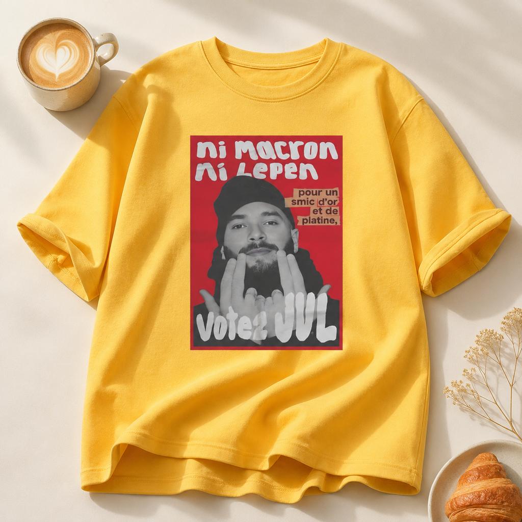 Unisexs Tshirt Rap Hiphop 100 Cotton Shortsleeve Tshirt Casual Crew Neck Streetwear Vintage Y2k Comfortable Top Orange