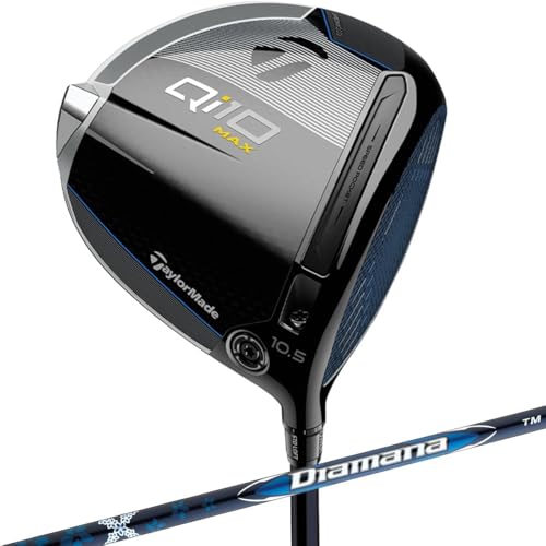 TaylorMade Golf Club Driver Qi10 MAX Loft 9 Diamana Blue TM50 Graphite S-Flex