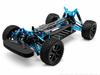 PMM TT02B Scale Chassis 4WD Electric RC DIY Upgraded Carbon Fiber Alloy Assembled RC Assembled 1/10 Kit, Car, Version, + Frame, Car, Off-Road